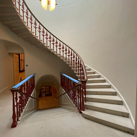 Stone Staircase Cleaning 1